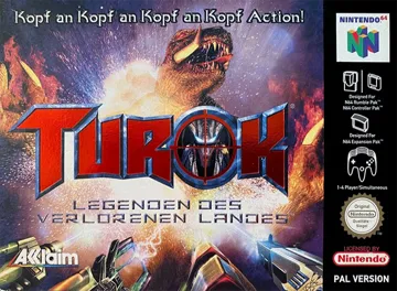 Turok - Legenden des Verlorenen Landes (Germany) box cover front